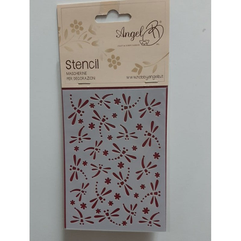 Stencil Libellule – Angel B
