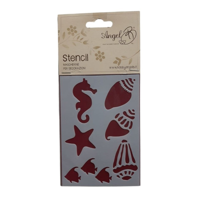 Stencil Mare – Angel B