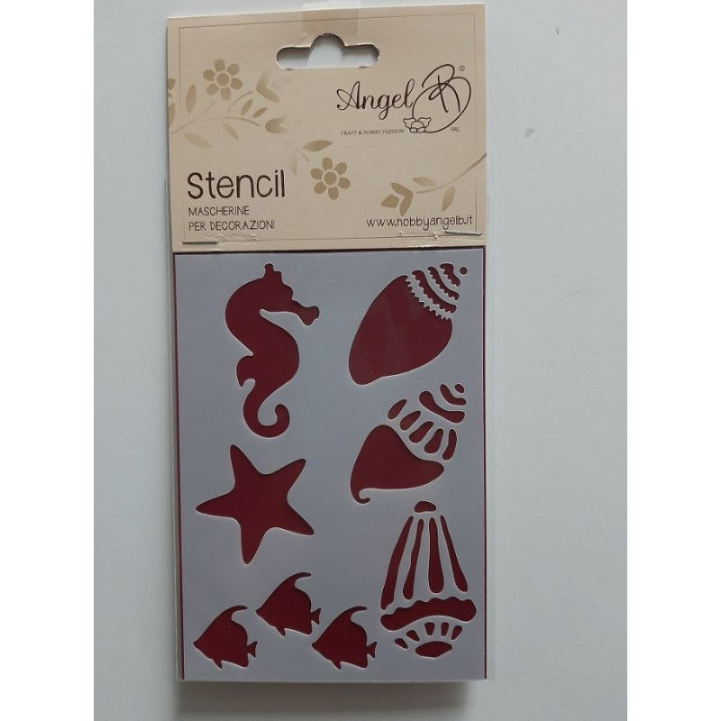 Stencil Mare – Angel B