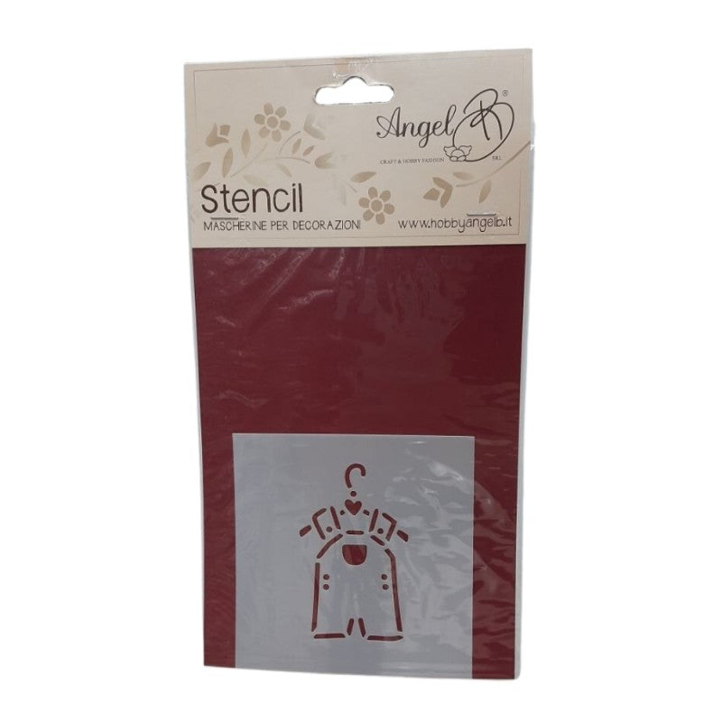 Stencil Vestitino Bebè – Angel B