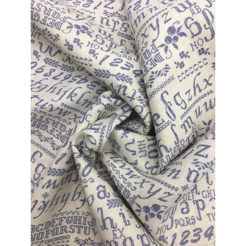 Stoffa A Fantasia - Alfabeto - Lino