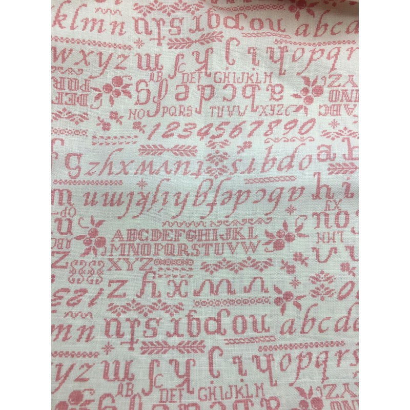 Stoffa A Fantasia - Alfabeto - Lino