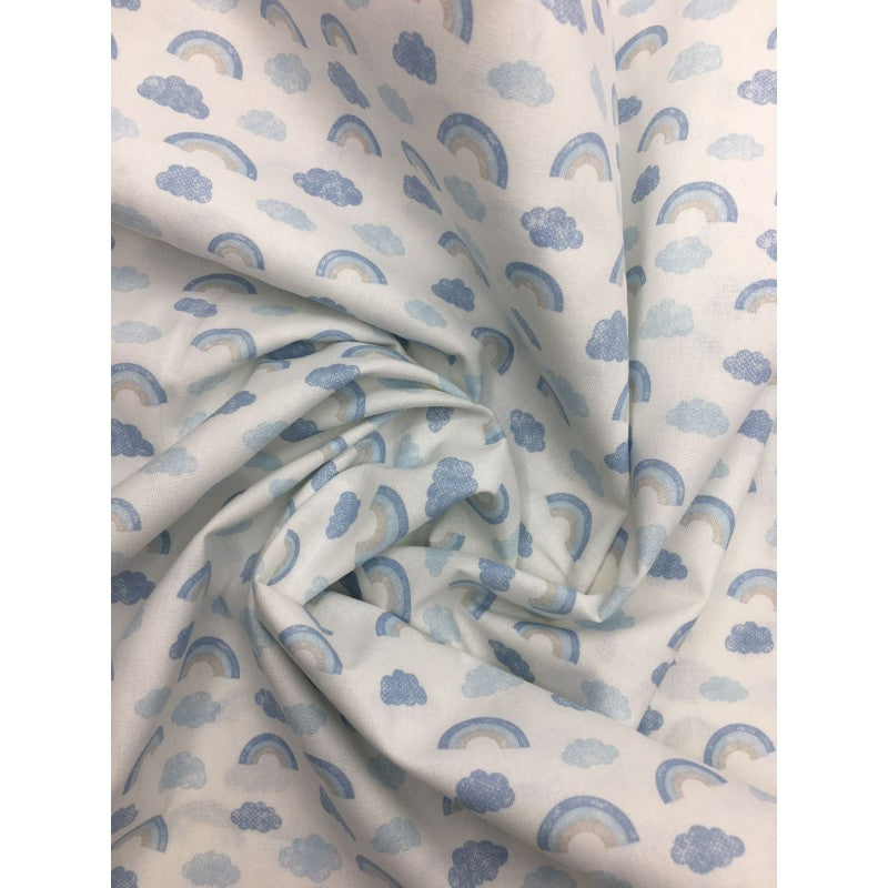 Stoffa A Fantasia - Arcobaleni - Cotone