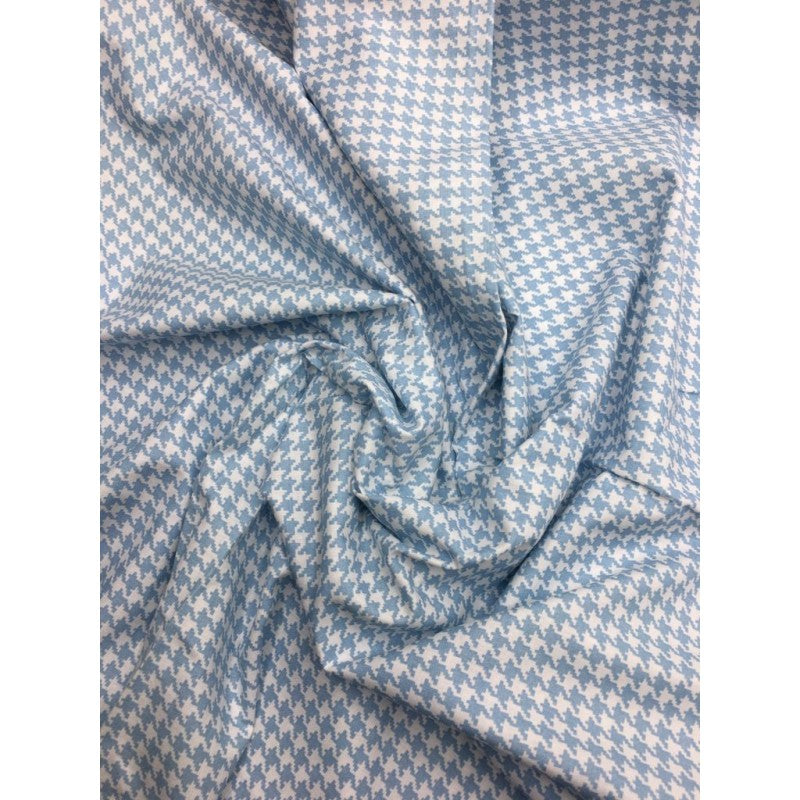 Stoffa A Fantasia - Pied De Poule - Cotone