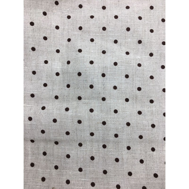 Stoffa A Fantasia - Pois - Lino