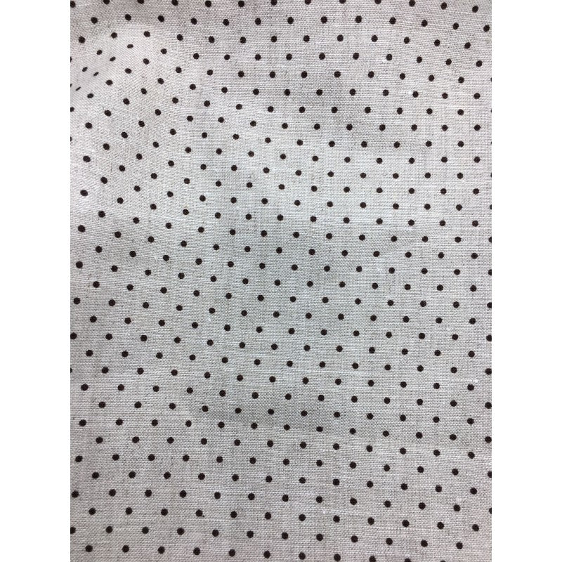 Stoffa A Fantasia - Pois - Lino