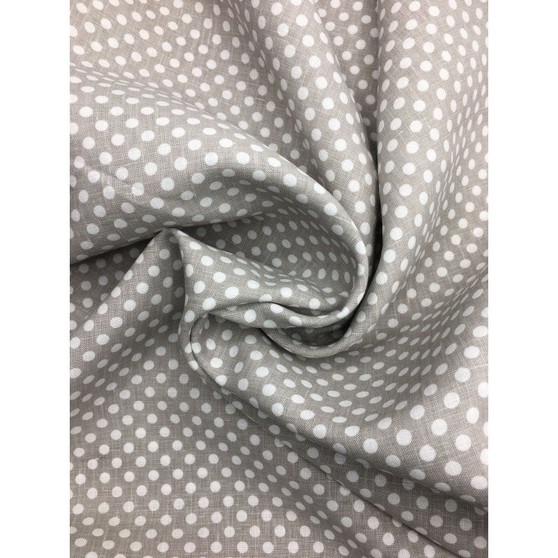 Stoffa A Fantasia - Pois - Lino