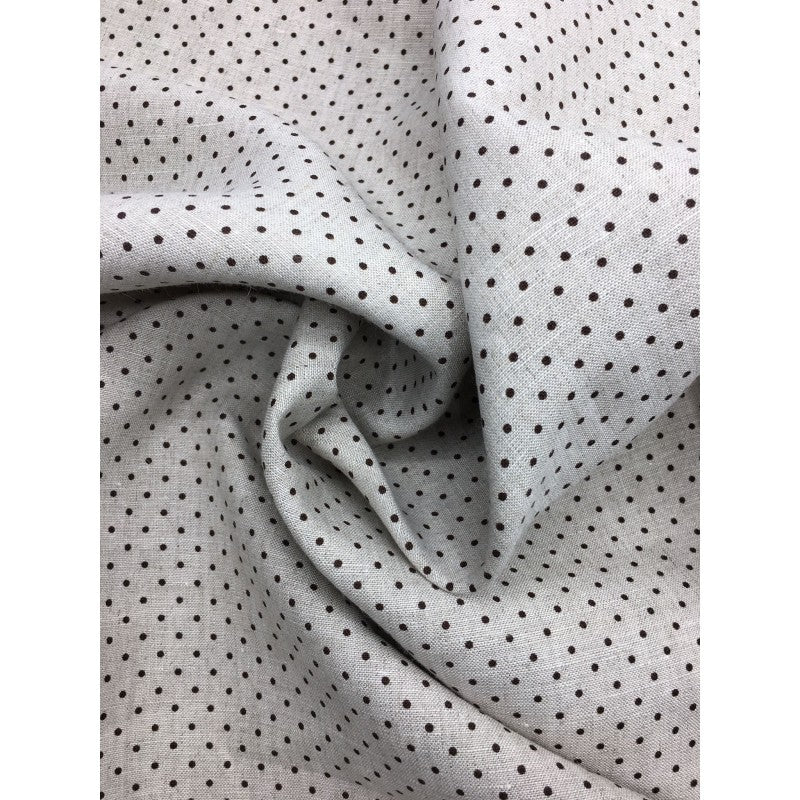 Stoffa A Fantasia - Pois - Lino