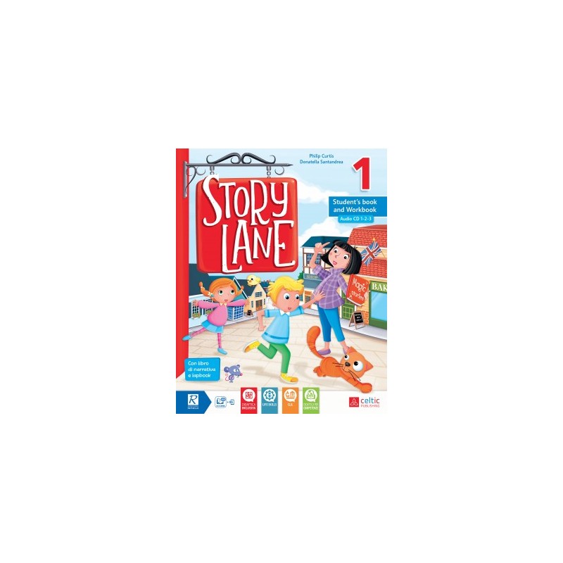 Story Lane 1 - Student's Book And Workbook Con Audio Cd 1-2-3