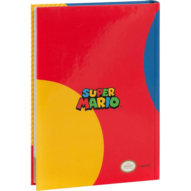 Super Mario - Diario Scuola 2024-2025 Ufficiale Super Mario, Diario 12 Mesi, 13 X 17,8h Cm, Giallo