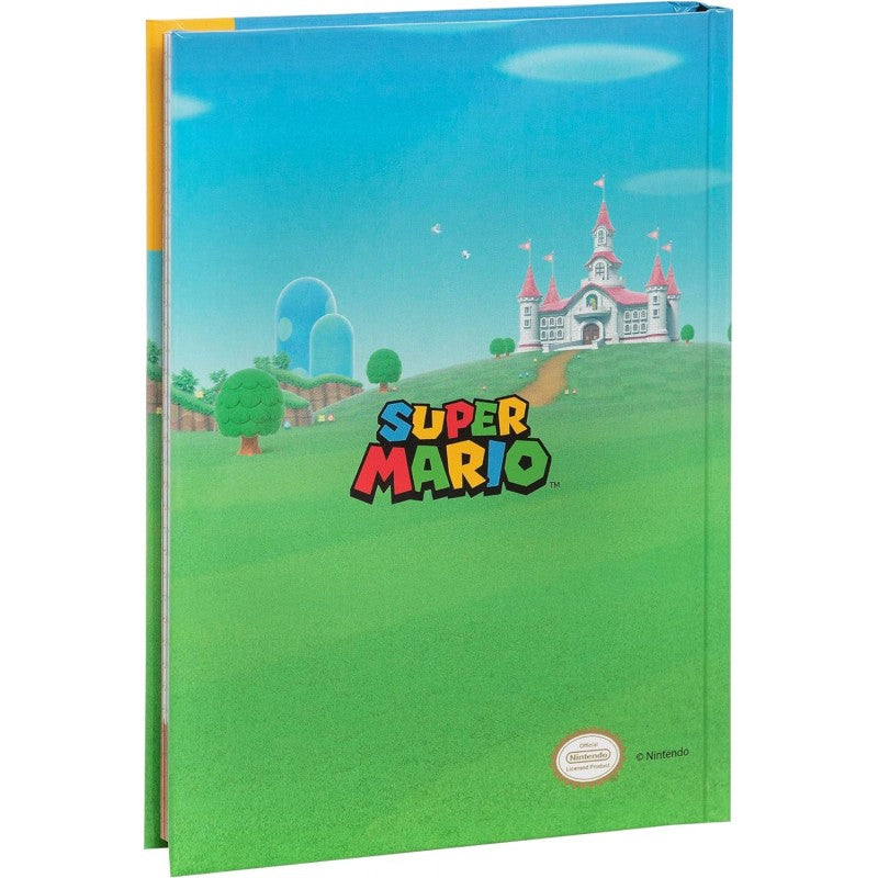Super Mario - Diario Scuola 2024-2025 Ufficiale Super Mario, Diario 12 Mesi, 13 X 17,8h Cm, Verde
