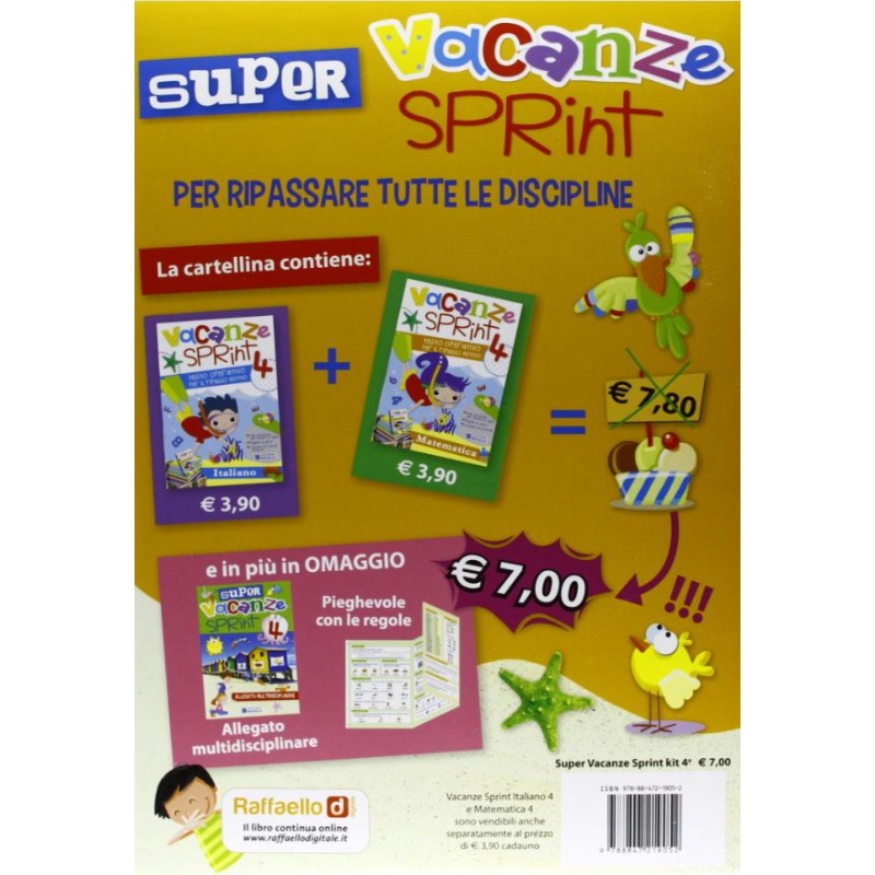 Super Vacanze Sprint Kit 4ª