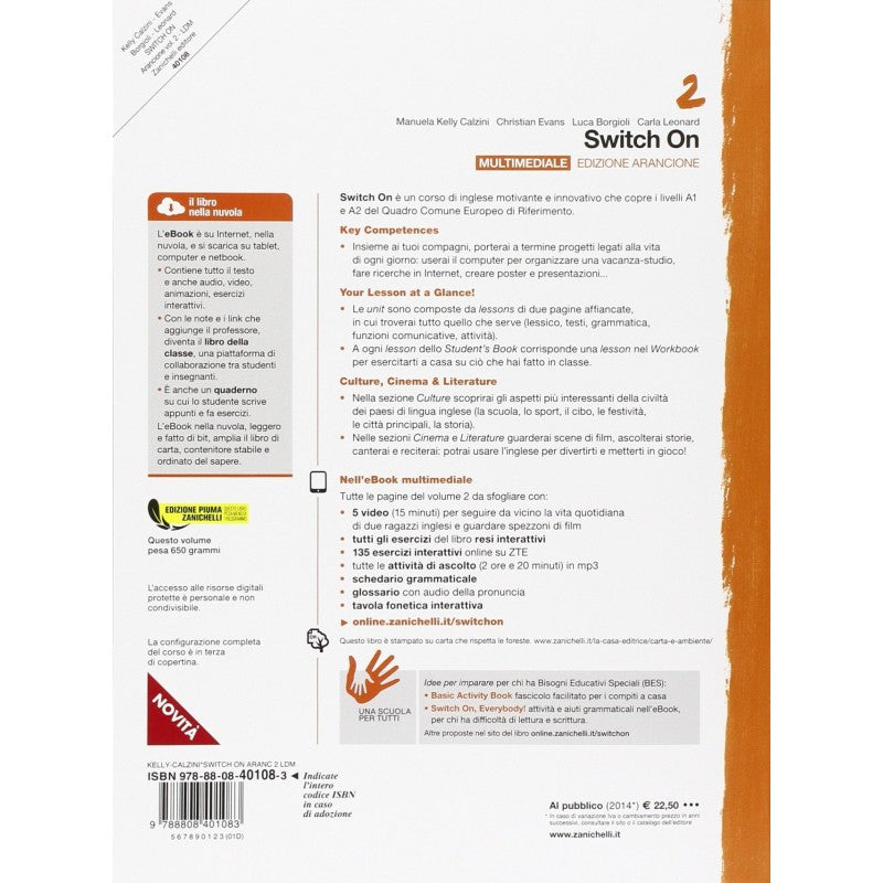 Switch On. Ediz. Arancione 2