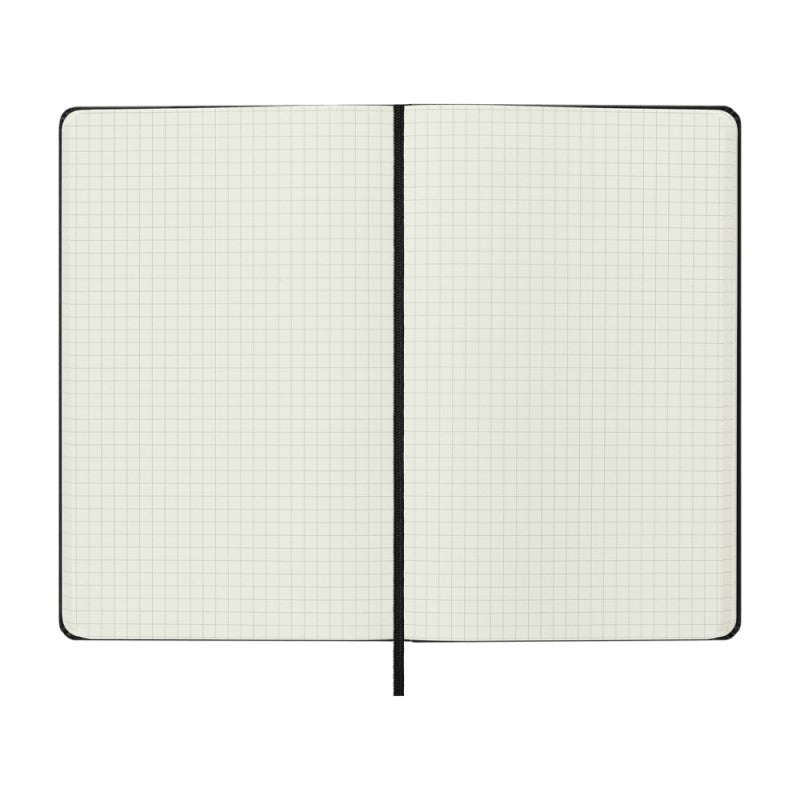 Taccuino Large Classic A Quadretti Moleskine Copertina Rigida 240 Pagine 70gr Nero