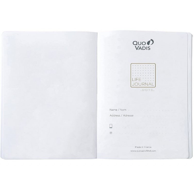Taccuino Life Journal Quo Vadis A5 Pagine Puntini E A Righe - Colori Assortiti