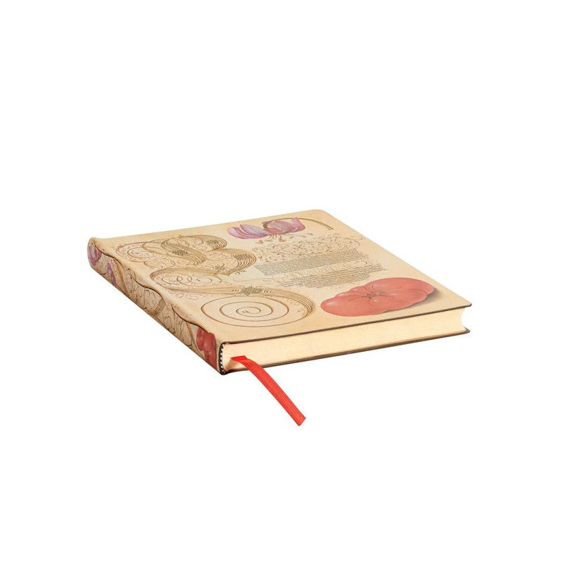 Taccuino Midi A Righe Paperblanks Giglio & Pomodoro, Mira Botanica 176 Pagine 100 Gr