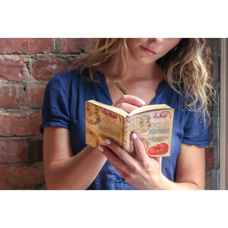 Taccuino Midi A Righe Paperblanks Giglio & Pomodoro, Mira Botanica 176 Pagine 100 Gr