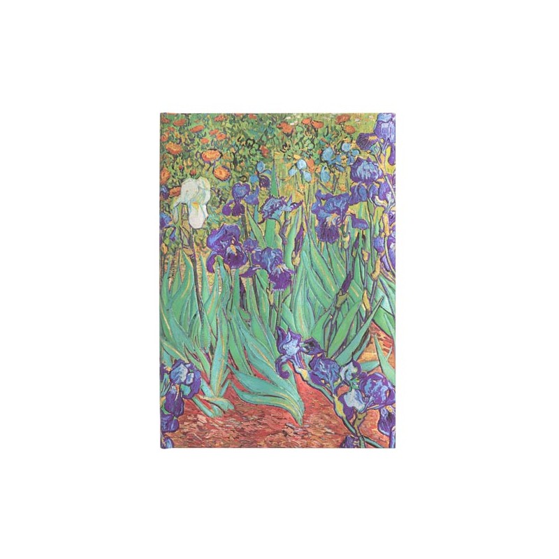 Taccuino Midi A Righe Paperblanks Iris Di Van Gogh 144 Pagine 120 Gr