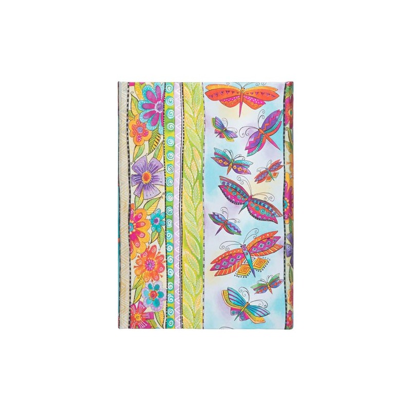 Taccuino Midi Fogli Bianchi Paperblanks Farfalle E Colibrì 144 Pagine 120 Gr