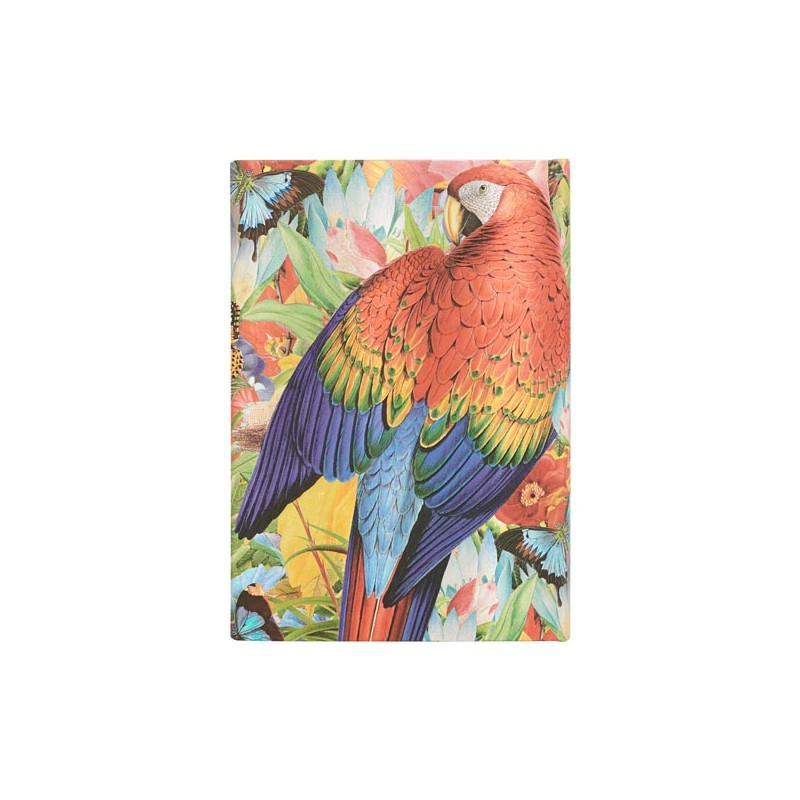 Taccuino Midi Fogli Bianchi Paperblanks Giardino Tropicale 144 Pagine 120 Gr