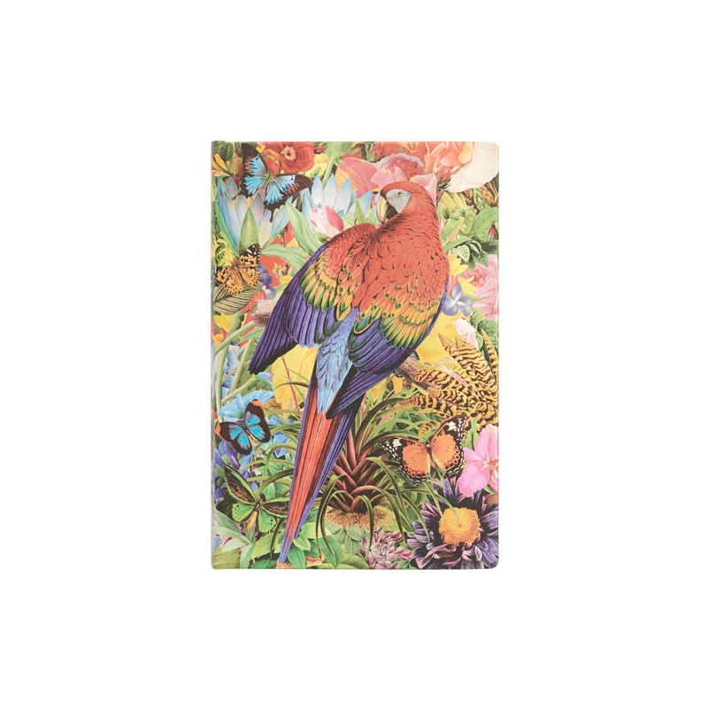 Taccuino Mini A Righe Paperblanks Giardino Tropicale, Fotomontaggi Della Natura 176 Pagine 85 Gr