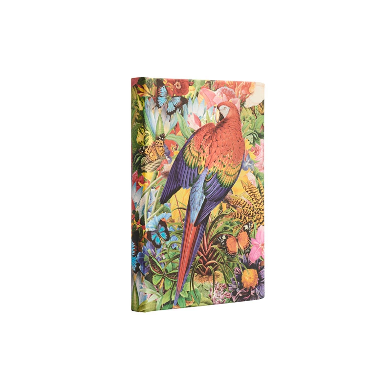 Taccuino Mini A Righe Paperblanks Giardino Tropicale, Fotomontaggi Della Natura 176 Pagine 85 Gr