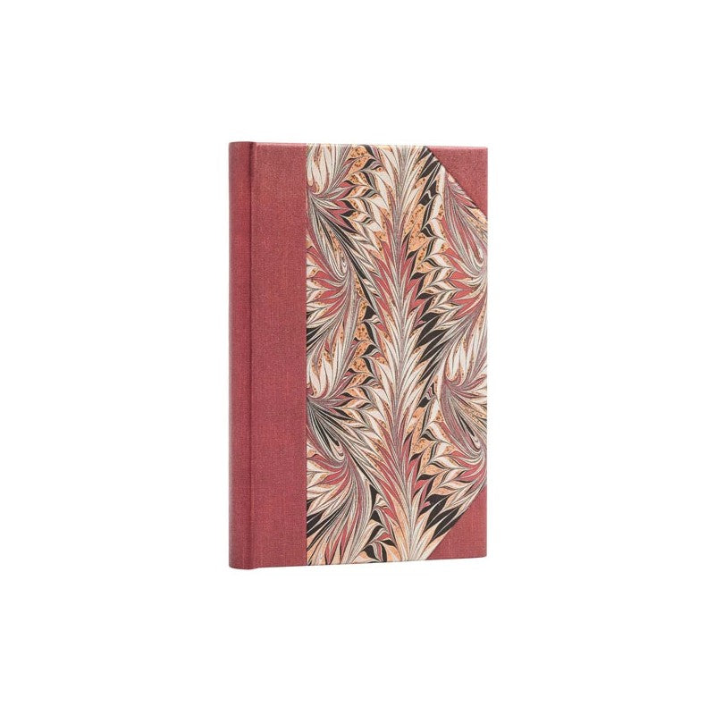 Taccuino Mini A Righe Paperblanks Rubedo Carta Marmorizzata Cockerell 176 Pagine 85 Gr