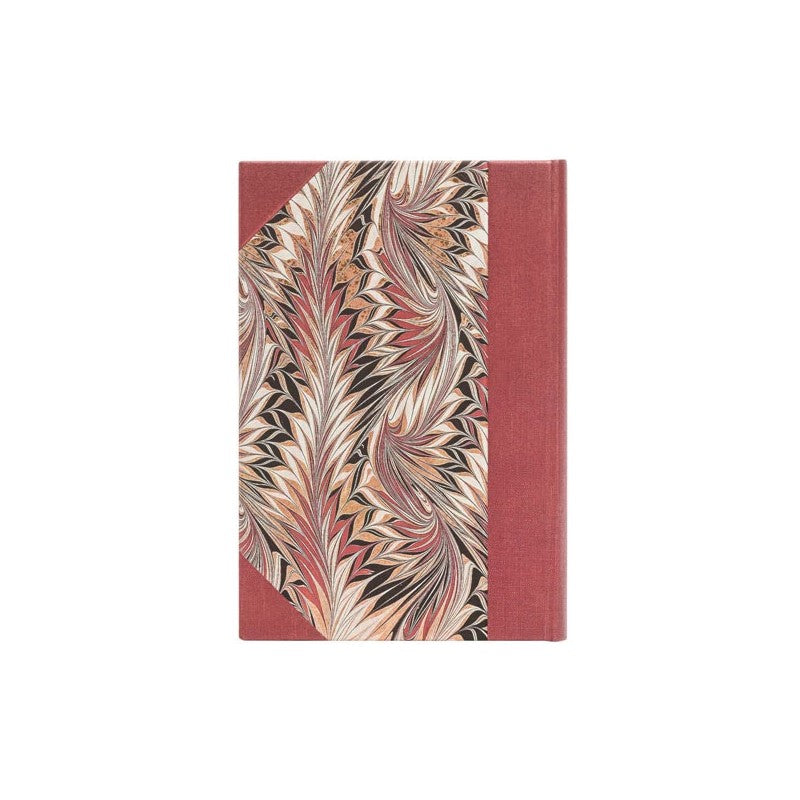 Taccuino Mini A Righe Paperblanks Rubedo Carta Marmorizzata Cockerell 176 Pagine 85 Gr