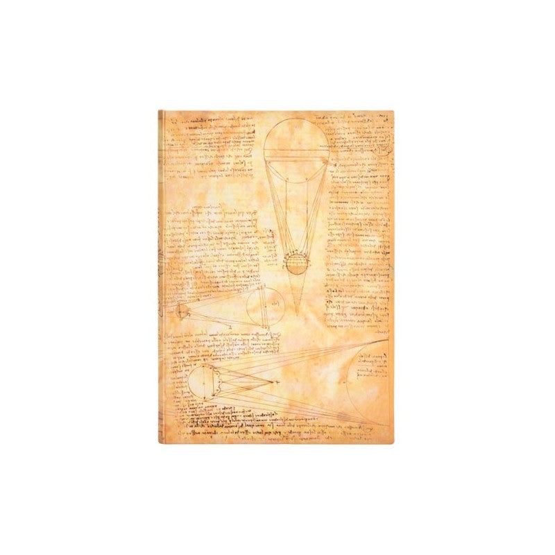 Taccuino Per Gli Schizzi Paperblanks Sole E Chiaro Di Luna, Gli Schizzi Di Leonardo 112 Pagine 200 Gr