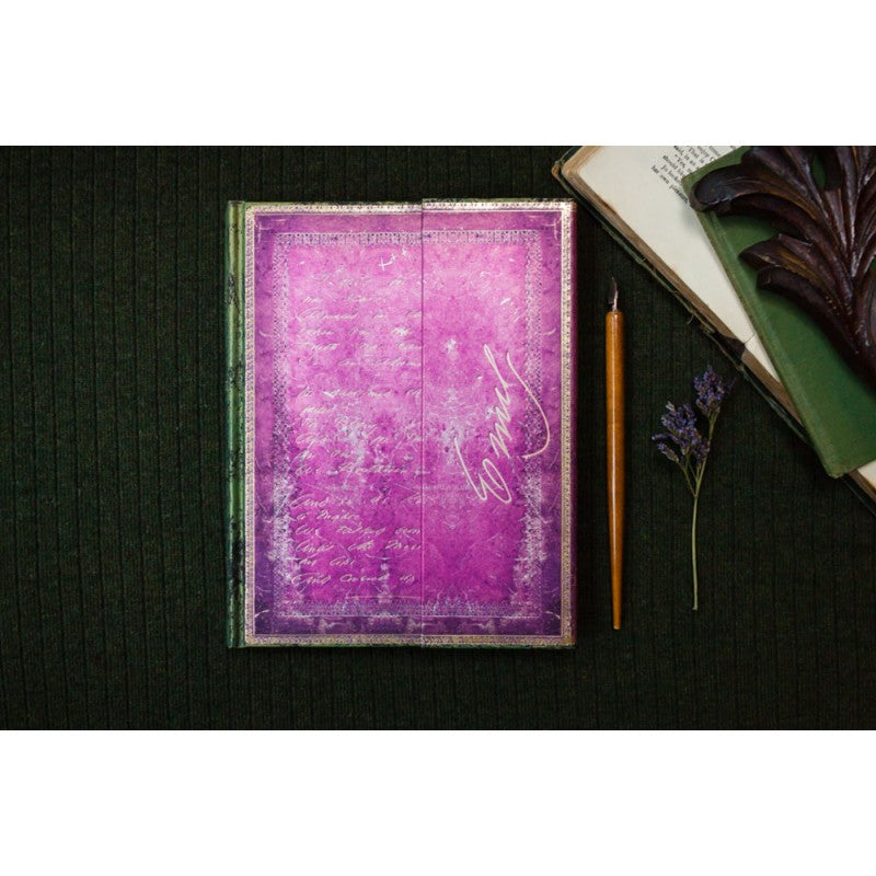 Taccuino Ultra A Righe Paperblanks Emily Dickinson, Morii Per La Bellezza 144 Pagine 120 Gr