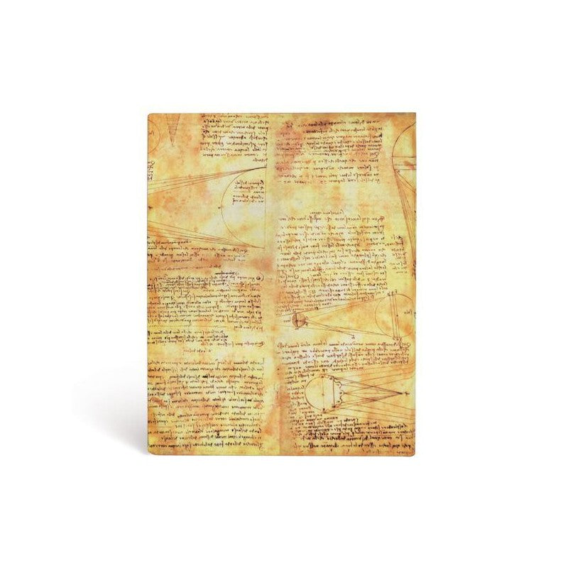 Taccuino Ultra A Righe Paperblanks Sole E Chiaro Di Luna Gli Schizzi Di Leonardo 240 Pagine 100 Gr