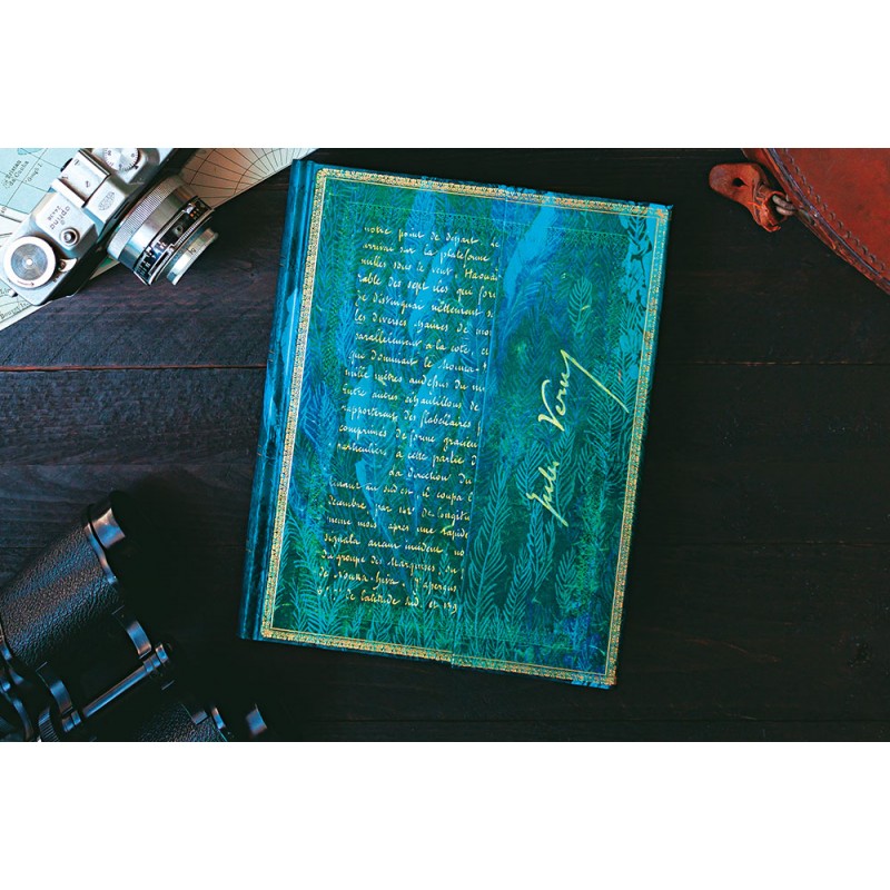 Taccuino Ultra A Righe Paperblanks Verne, Ventimila Leghe  144 Pagine 120 Gr