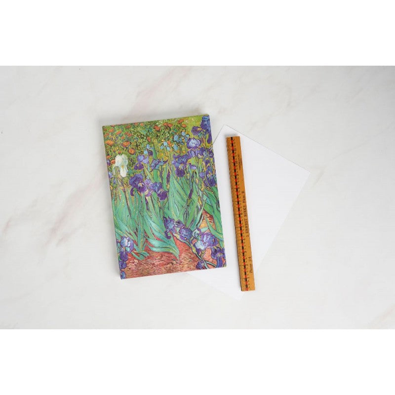 Taccuino Ultra Fogli Bianchi Paperblanks Iris Di Van Gogh 144 Pagine 120 Gr