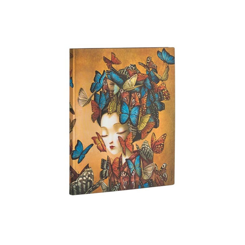 Taccuino Ultra Fogli Bianchi Paperblanks Madame Butterfly, Lo Spirito Di Lacombe 176 Pagine 100 Gr