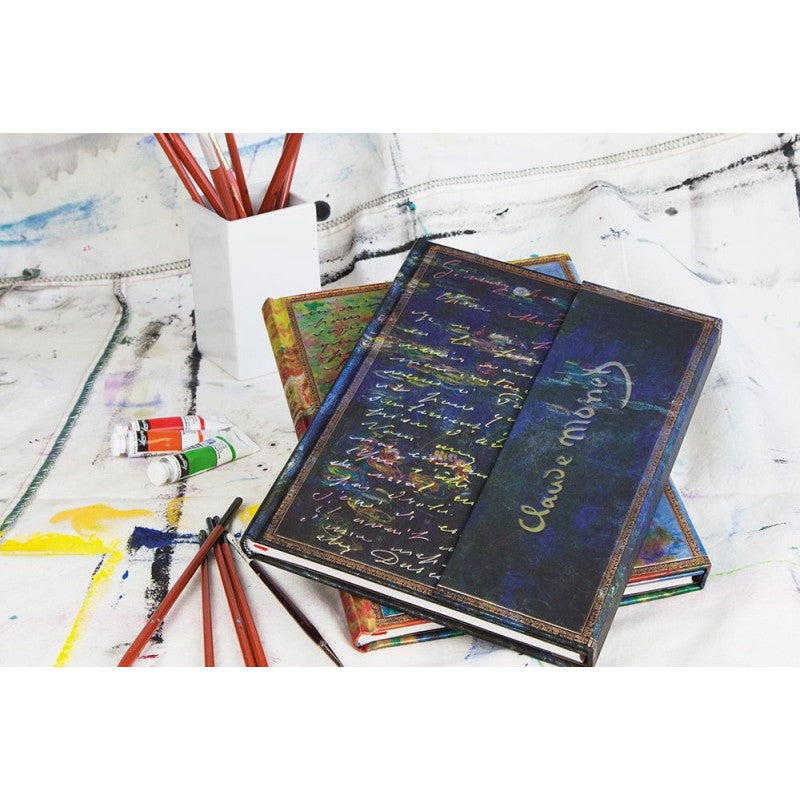 Taccuino Ultra Fogli Bianchi Paperblanks Monet (le Ninfee), Lettera A Morisot 144 Pagine 120 Gr