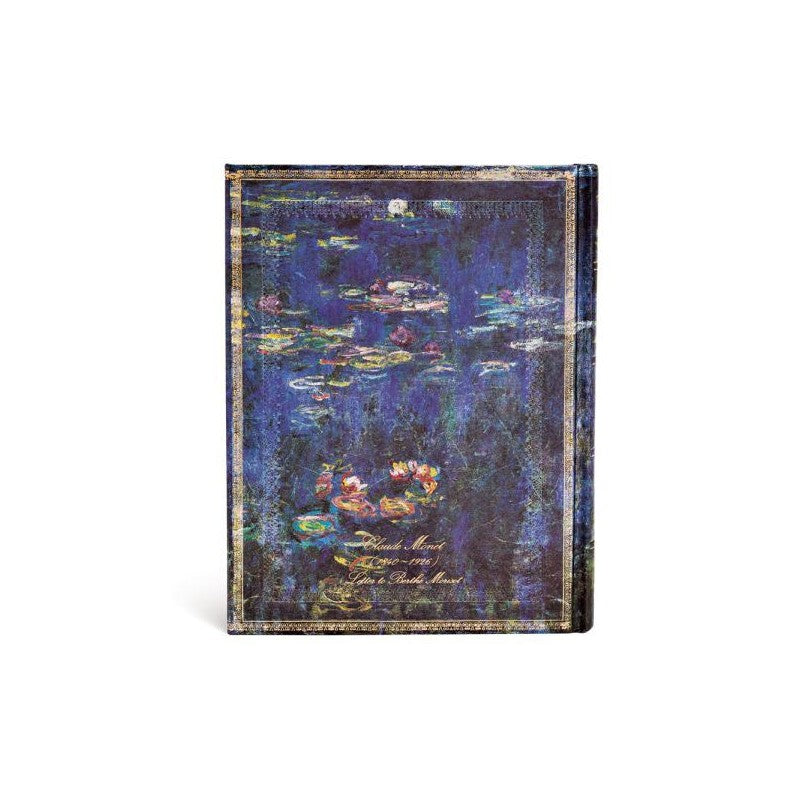 Taccuino Ultra Fogli Bianchi Paperblanks Monet (le Ninfee), Lettera A Morisot 144 Pagine 120 Gr