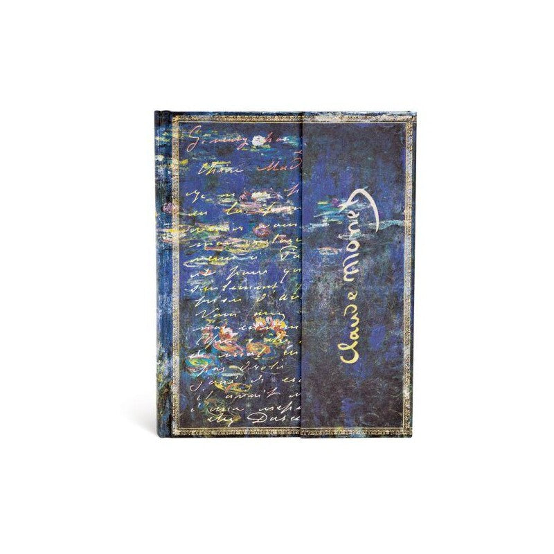 Taccuino Ultra Fogli Bianchi Paperblanks Monet (le Ninfee), Lettera A Morisot 144 Pagine 120 Gr