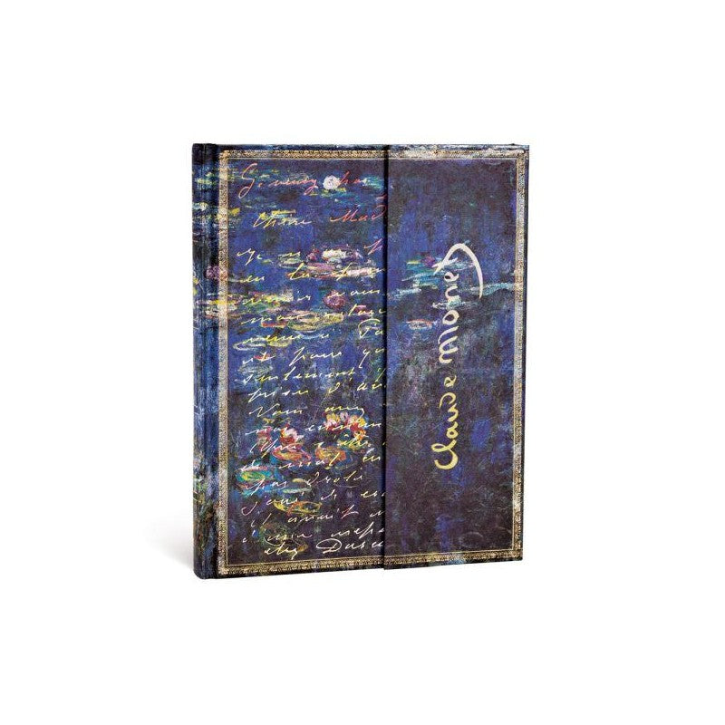 Taccuino Ultra Fogli Bianchi Paperblanks Monet (le Ninfee), Lettera A Morisot 144 Pagine 120 Gr