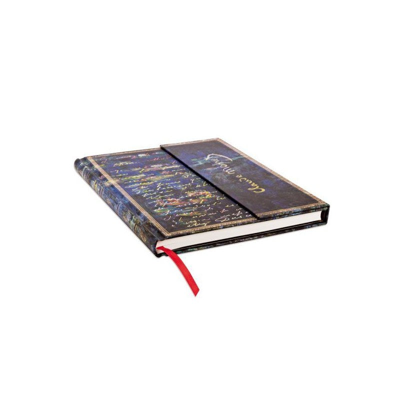Taccuino Ultra Fogli Bianchi Paperblanks Monet (le Ninfee), Lettera A Morisot 144 Pagine 120 Gr