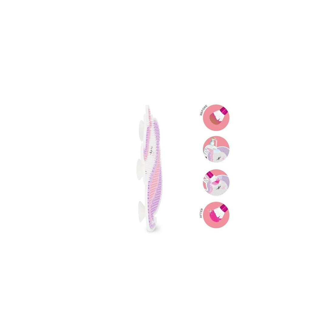 Tappetino Pulisci Pennelli da Trucco - Brush it Off! Unicorn Legami