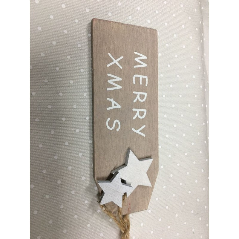 Targhette "merry Xmas" Assortite