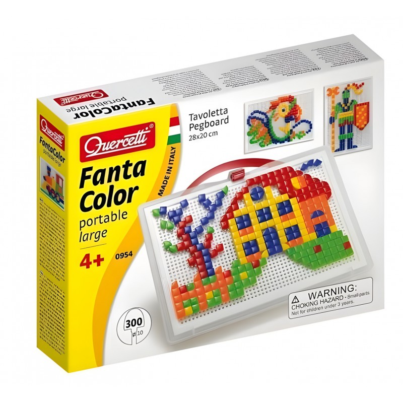 Tavoletta Chiodini Fantacolor Portable Large - Quercetti