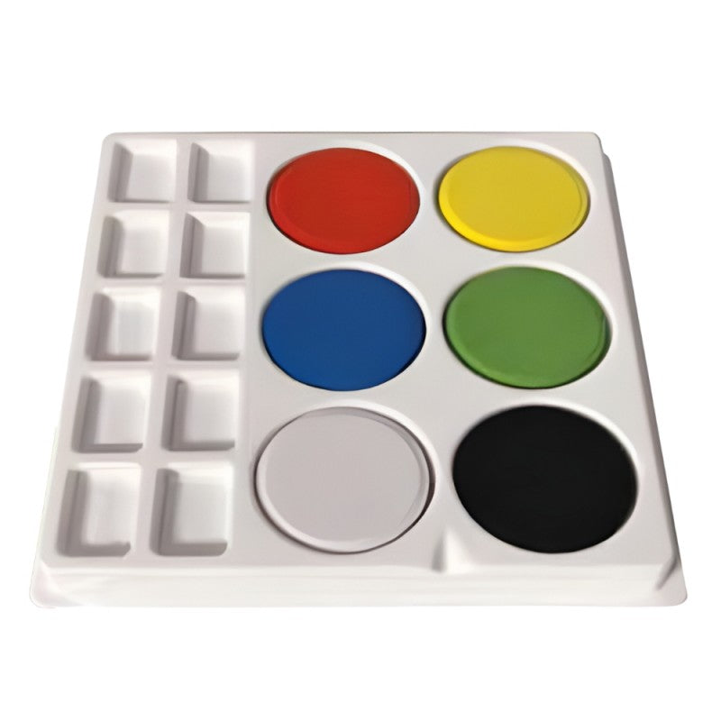 Tavolozza Con 6 Pastiglioni Acquerellabili - Deco
