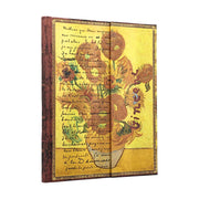Van Gogh, Sunflowers Ultra Unlined Hardcover Journal