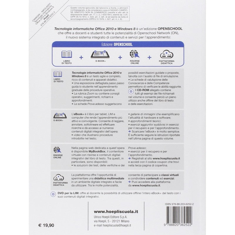 Tecnologie Informatiche. Office 2010 E Windows 8. Ediz. Openschool.