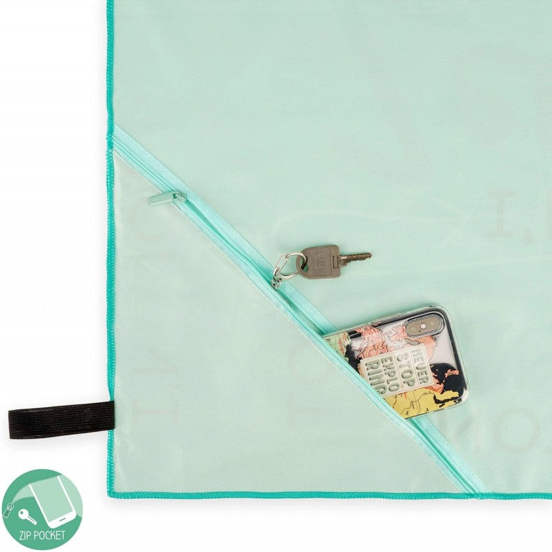 Telo Per Fitness Panda Con Cerniera 45x80cm - Legami