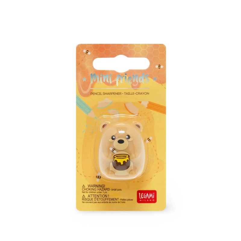 Temperino Matita Legami Mini Friends Teddy Bear
