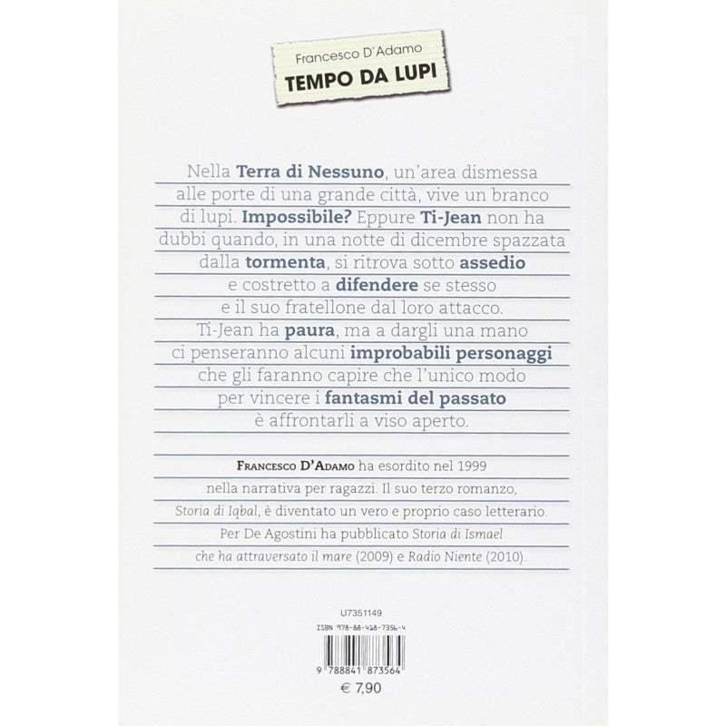 Tempo Da Lupi - Francesco D'adamo