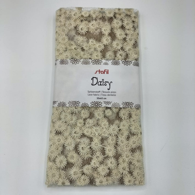 Tessuto Pizzo Daisy - Stafil - 50x65 Cm