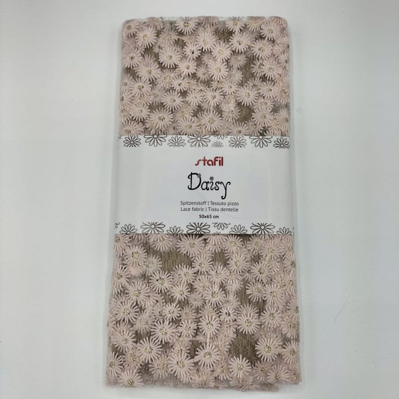 Tessuto Pizzo Daisy - Stafil - 50x65 Cm